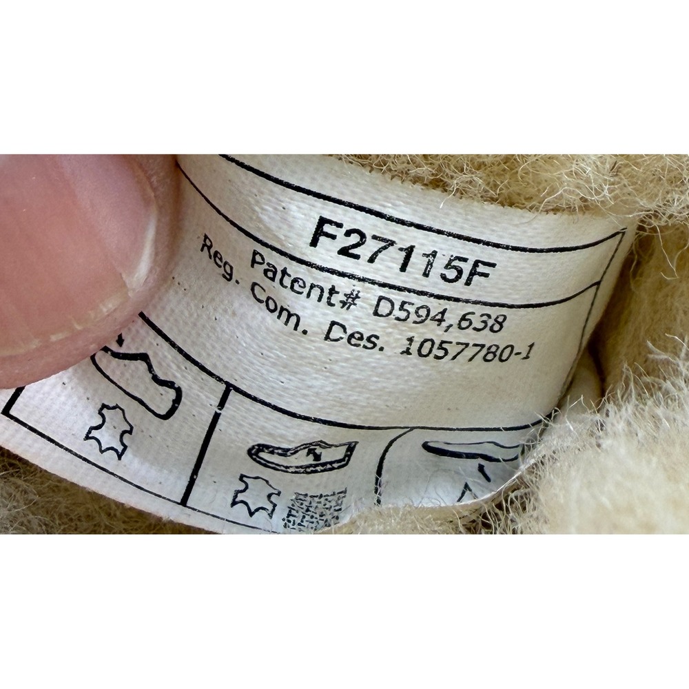 UGG Mini Bailey Bow Chestnut Sheepskin Boots Kids Size 11 3280T - Picture 5 of 8